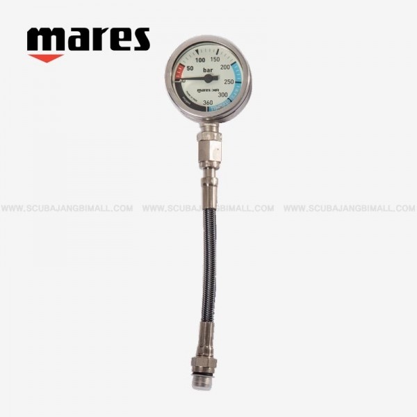 스쿠버장비몰 - MARES 마레스 SPG52 - 15cm Miflex hose / 스킨 스쿠버 장비