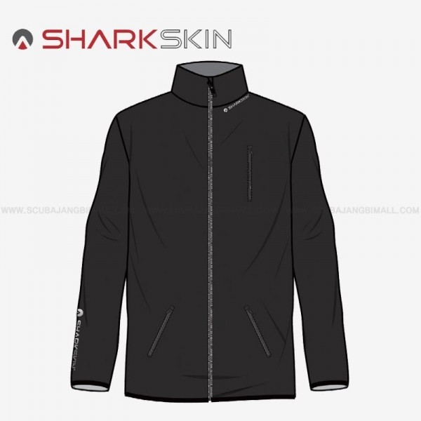 스쿠버장비몰 - SHARKSKIN 샤크스킨 CHILLPROOF TITANIUM Jacket w/Hood / 스킨 스쿠버 장비